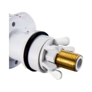 Robinet electric pentru incalzit apa, pentru chiuveta, pipa se roteste la 360º, reglaj al temperaturii, 3 kW, 220 V