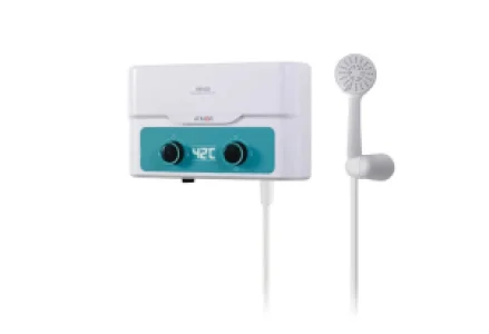 Incalzitor instant de apa electric, pentru dus, 3 trepte incalzire, afisaj electronic, 300 x 180 x 110 mm