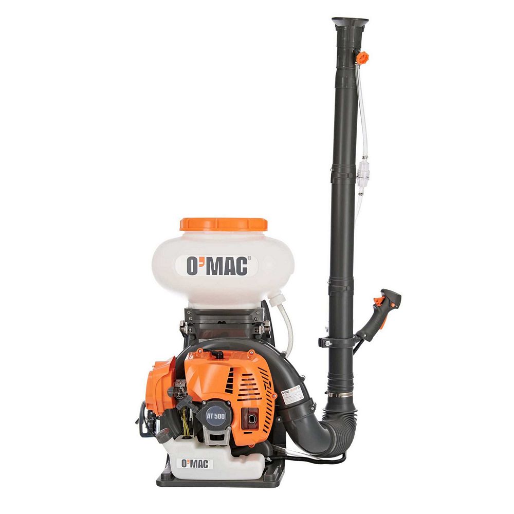 Atomizor, motor termic, 3.7 kw, 5 CP, distanta orizontala de pulverizare de 21 m, motor termic, pompa booster, curea de umar, 14L 4