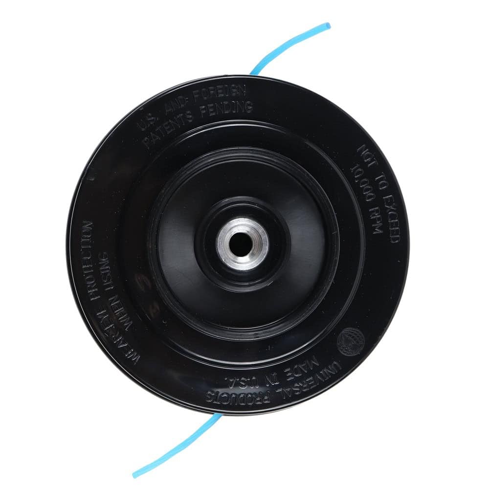 ​Cap cu fir pentru motocoase Makita, pentru cosirea ierbii, diametru fir 2.4 mm, lungimea 6 m, include 4 adaptoare 4