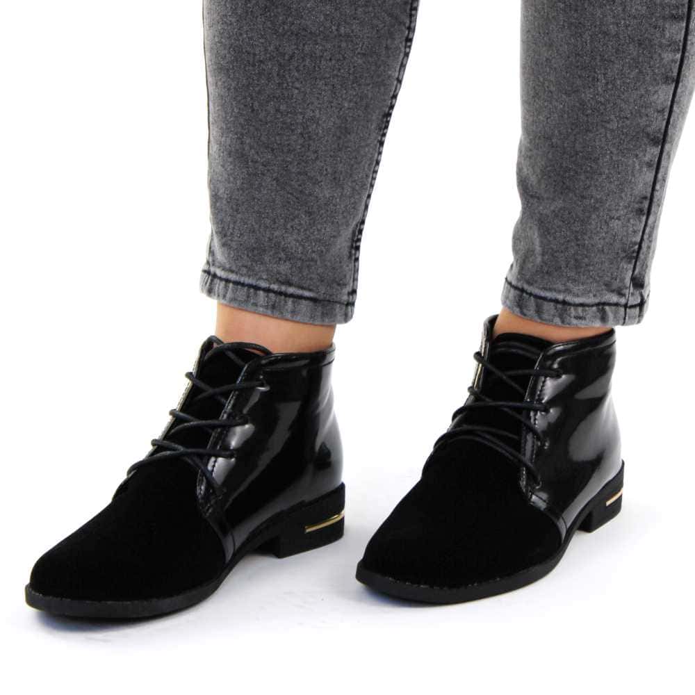 Ghete de dama usoare si comode 11516-BLACK 5