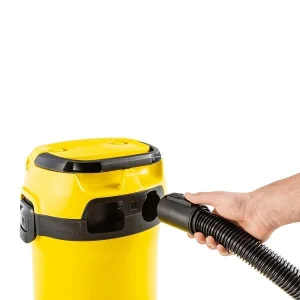 Aspirator Karcher, cu sac, aspirare uscata si umeda, duza de pardoseala umed si uscata, duza pentru spatii inguste, sac textil, 15l, 1000 W