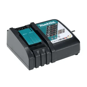 Set de incarcare Makita, incarcator rapid, acumulator Li-ion LXT, 18 V, 3 Ah, indicator incarcare
