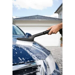 Aparat de spalat cu presiune Karcher K Silent, presiune maxima de 130 bar, debit de apa de 420 l/h, temperatura maxima de lucru 40°C, IPX5, 1800 W