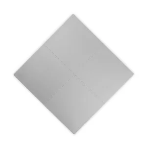 ​Covoras puzzle din spuma, 4 buc, ansamblat usor, impermeabil, fara BPA, gri, 120x120x1 cm
