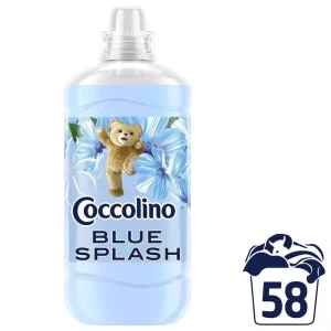 ​Balsam de rufe Coccolino Blue Splash, 1.45 l, haine moi si catifelate, 58 spalari