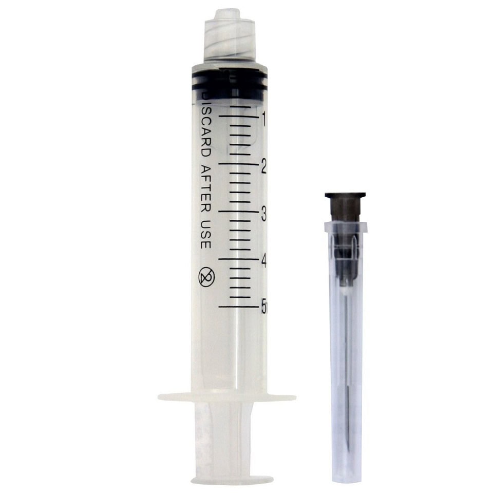 Seringi Luer Lock, 3 componente 5 ml 2
