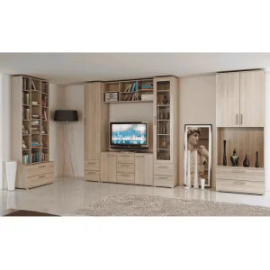 Dulap, DTD laminat, stejar sonoma, DUNAJ TIPUL14